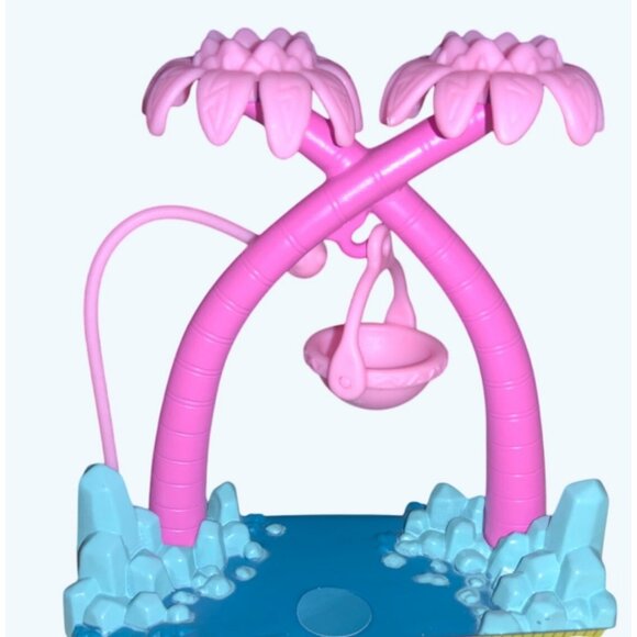 Zoobles Mama Triceratops #384 With Habitat and Baby - Picture 6 of 9